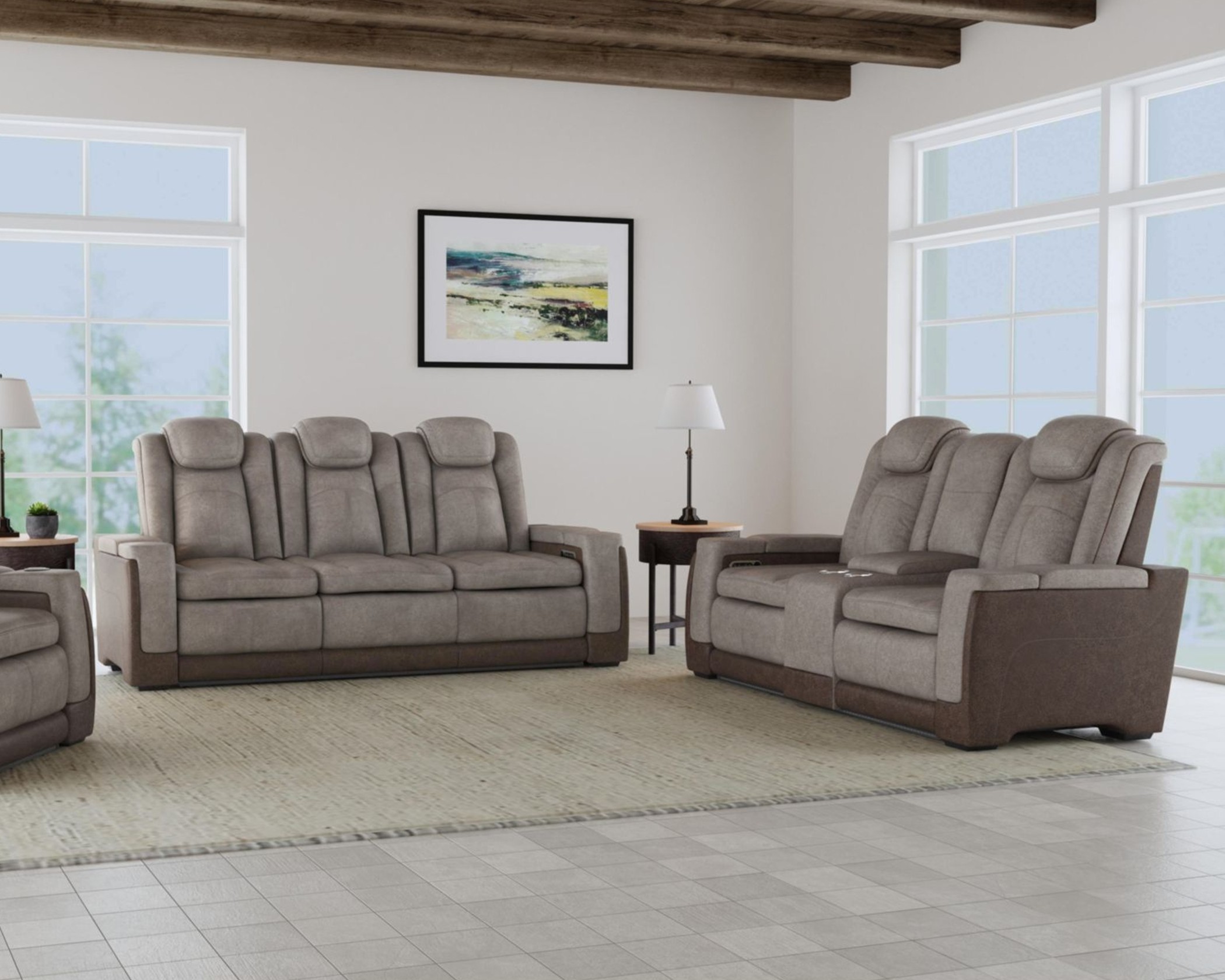 (image for) U13660 Lantana Brown/Grey